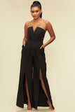 JUMPSUIT STRAPLESS