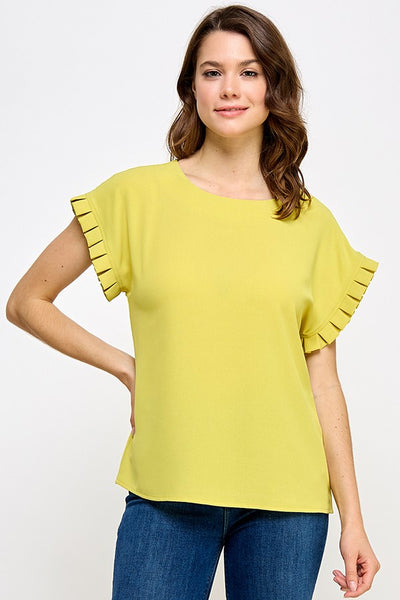 BLUSA MANGAS TABLONES