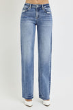 HIGH RISE WIDE BAGGY JEANS