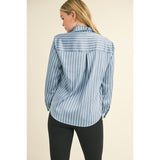 BLUSA ABOTONADA RAYADA