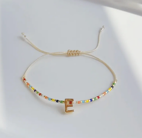 PULSERA LETRA E