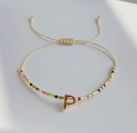 PULSERA LETRA P