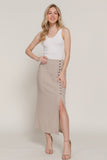 FALDA MAXI ABOTONADA SLIT