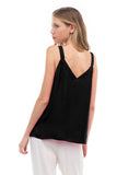 BLUSA SATINADA TIRANTES