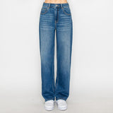 STRAIGHT WIDE LEG JEANS