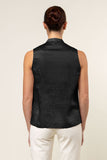 BLUSA ABOTONADA SIN MANGA