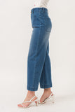 CROPPED WIDE LEG JEANS